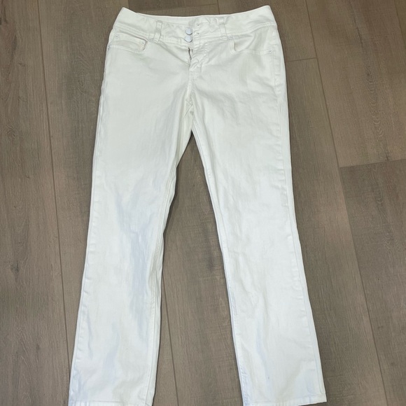 Vintage London Jean by Victoria’s Secret boot cut pants white 8 - Picture 2 of 8